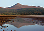 View across Brodick Bay to Goat Fell