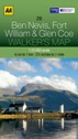 AA Walker's Map - Ben Nevis, Fort William & Glen Coe