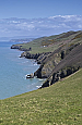 The view up the coast north of Llanrhystud (Day 10)