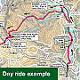 Perfect mapping for bike rides