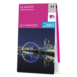 OS Landranger Map 64 Glasgow