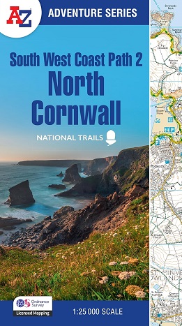 South West Coast Path 2 � North Cornwall: A -Z Adventure Series