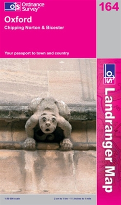 OS Landranger Map 164 Oxford