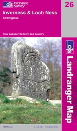 OS Landranger Map 26 Inverness & Loch Ness