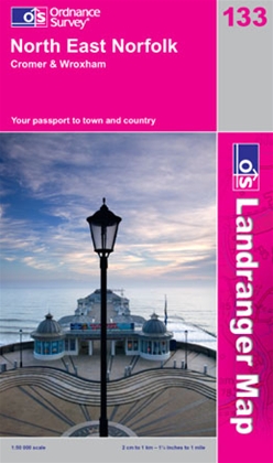 OS Landranger Map 133 North East Norfolk