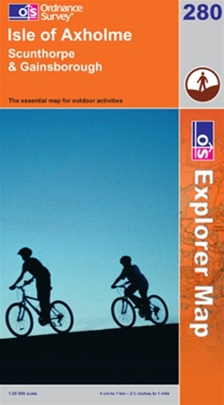 OS Explorer Map 280 Isle of Axholme