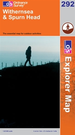 OS Explorer Map 292 Withernsea & Spurn Head