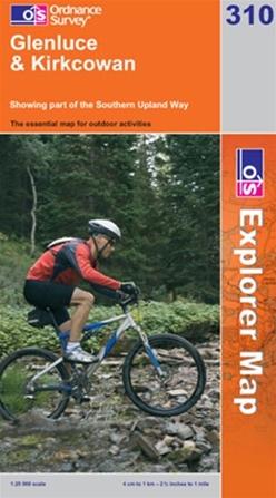 OS Explorer Map 310 Glenluce & Kirkcowan
