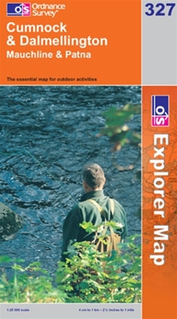 OS Explorer Map 327 Cumnock & Dalmellington