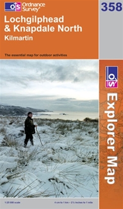 OS Explorer Map 358 Lochgilphead & Knapdale North