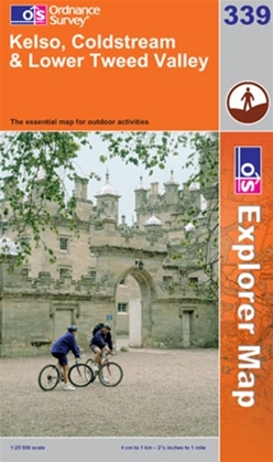 OS Explorer Map 339 Kelso, Coldstream & Lower Tweed Valley