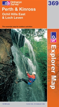 OS Explorer Map 369 Perth & Kinross