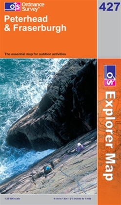 OS Explorer Map 427 Peterhead & Fraserburgh