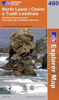 OS Explorer Map 460 North Lewis