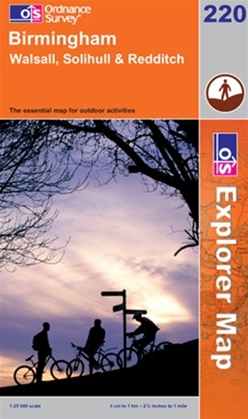 OS Explorer Map 220 Birmingham