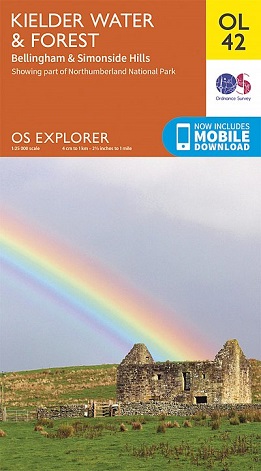 OS Explorer Map OL 42 Kielder Water & Forest