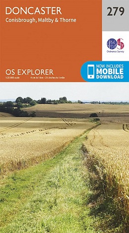 OS Explorer Map 279 Doncaster