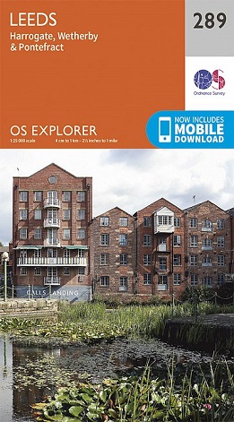 OS Explorer Map 289 Leeds