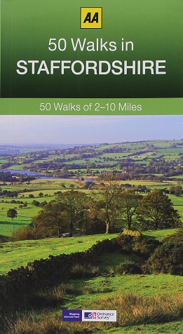 AA 50 Walks in Staffordshire 