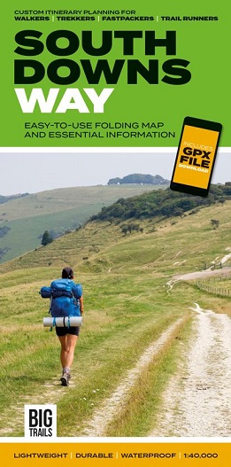South Downs Way: Easy-to-use folding map and essential information
