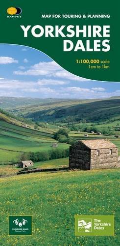 Yorkshire Dales - Map for Touring & Planning