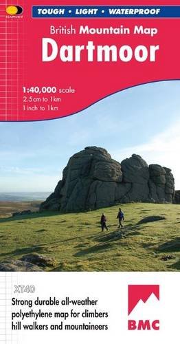 Dartmoor (British Mountain Map) Map 