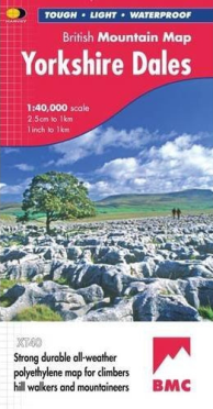 Yorkshire Dales British Mountain Map