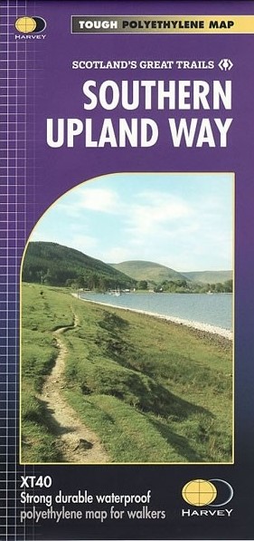 Southern Upland Way - Harvey Map
