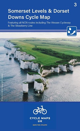 Somerset Levels and Dorset Downs Cycle Map