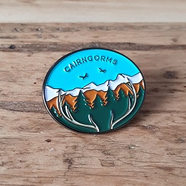 Cairngorms National Park Enamel Pin