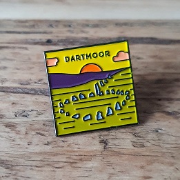 Dartmoor National Park Enamel Pin