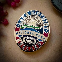 Lake District Heritage Enamel Pin Badge