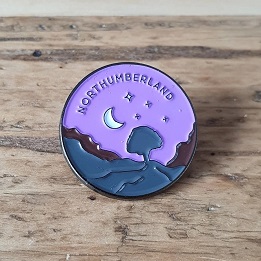 Northumberland Enamel Pin