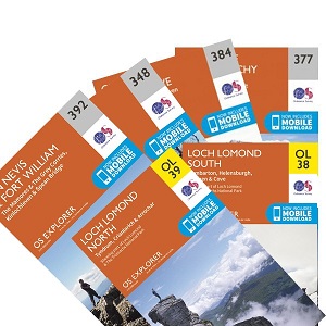 West Highland Way - OS Map Bundle