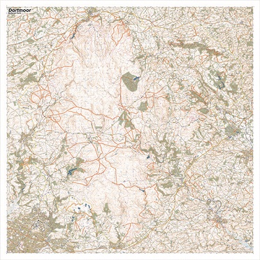 Dartmoor Splashmap
