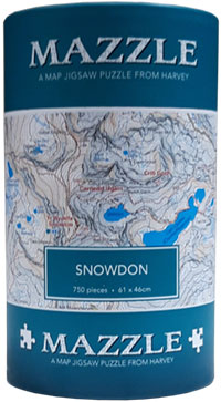 Snowdon: Mazzle Map Jigsaw Puzzle