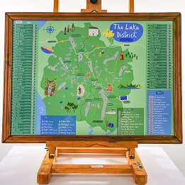 Lake District Scratch Off Map