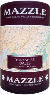 Yorkshire Dales - Mazzle Map Jigsaw Puzzle