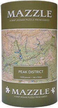 Peak District: Mazzle Map Jigsaw Puzzle