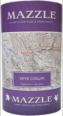 Skye Cuillin: Mazzle Map Jigsaw Puzzle