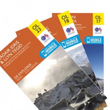 Snowdonia OS Map Bundle