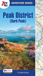 Peak District Dark Peak A-Z Adventure Atlas