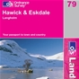 OS Landranger Map 79 Hawick & Eskdale
