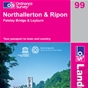 OS Landranger Map 99 Northallerton & Ripon