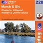 OS Explorer Map 228 March & Ely