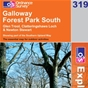 OS Explorer Map 319 Galloway Forest Park South