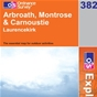 OS Explorer Map 382 Arbroath, Montrose & Carnoustie