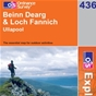 OS Explorer Map 436 Beinn Dearg & Loch Fannich