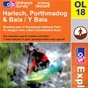 OS Explorer Map OL 18 Harlech, Porthmadog & Y Bala
