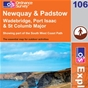 OS Explorer Map 106 Newquay & Padstow
